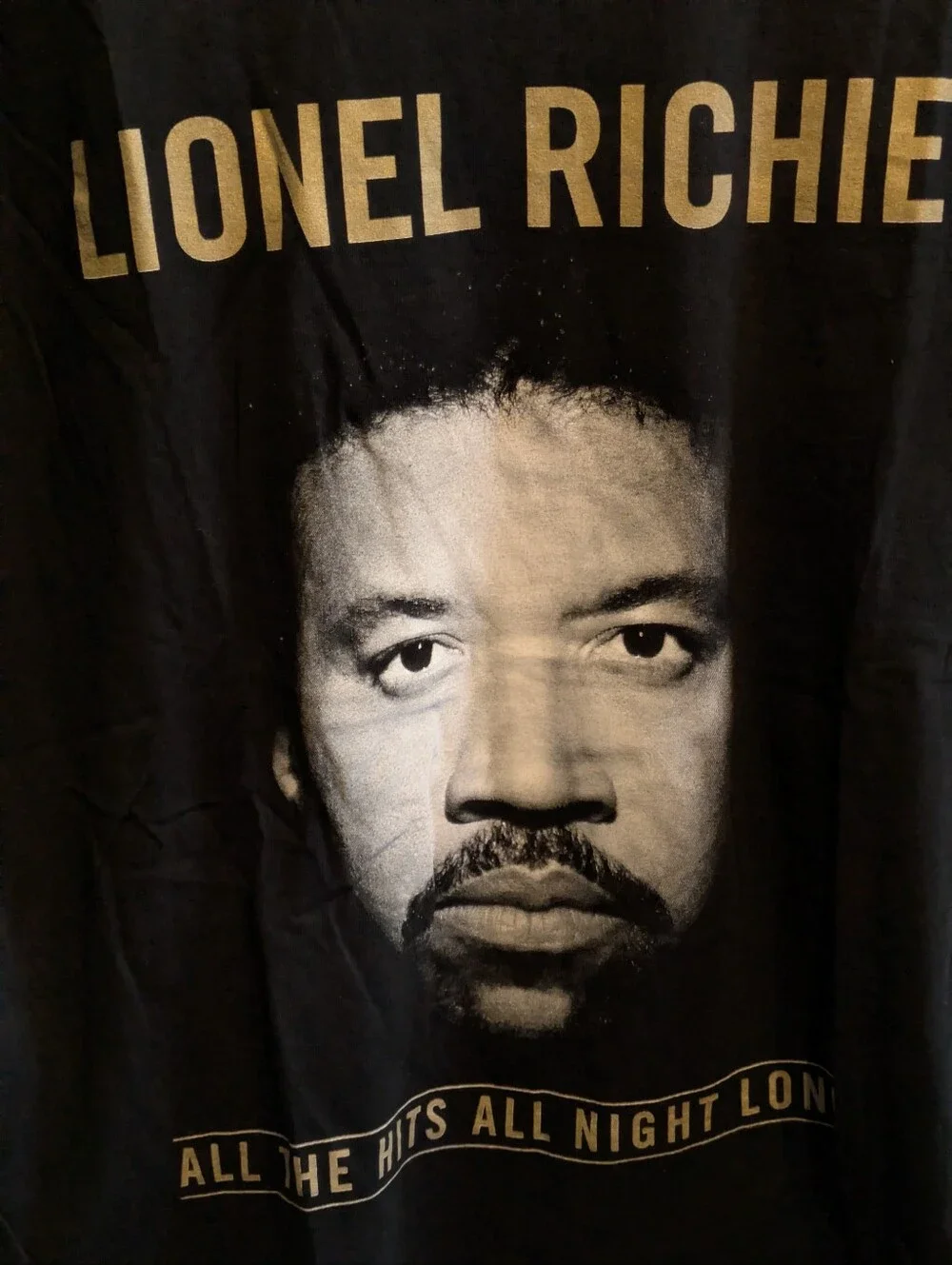 3 Lionel Richie All The Hits All Night Long 2014 Tour Tee L